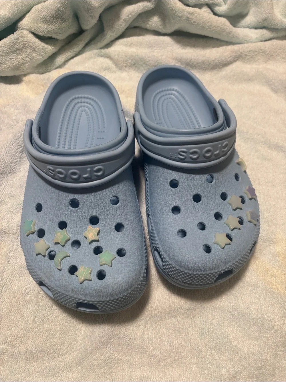 CROCS light blue